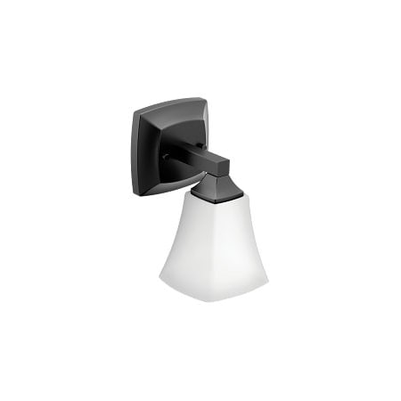 Moen Voss One Globe Bath Light in Matte Black YB5161BL